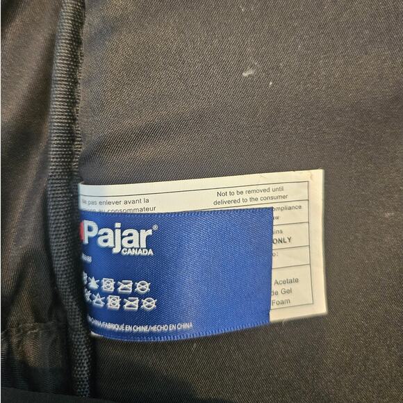 Pajar Canada Olive Green Quilted Backpack Casual Travel Minimalist Basic Outdoor - Picture 2 of 8